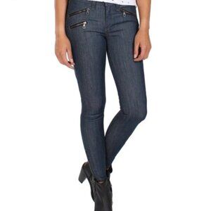Rag & Bone Women's Skinny Moto Aliso Wash Zipper Pockets - Size 24